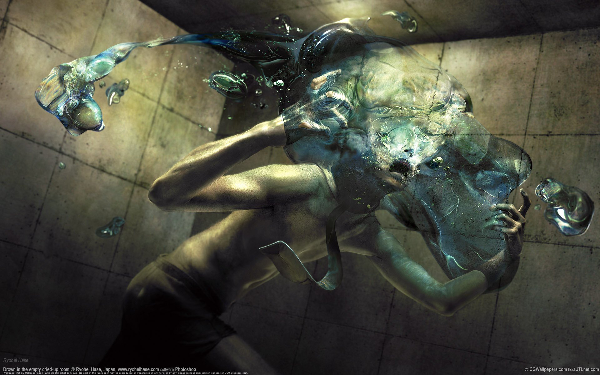 ryohei hase man water horror