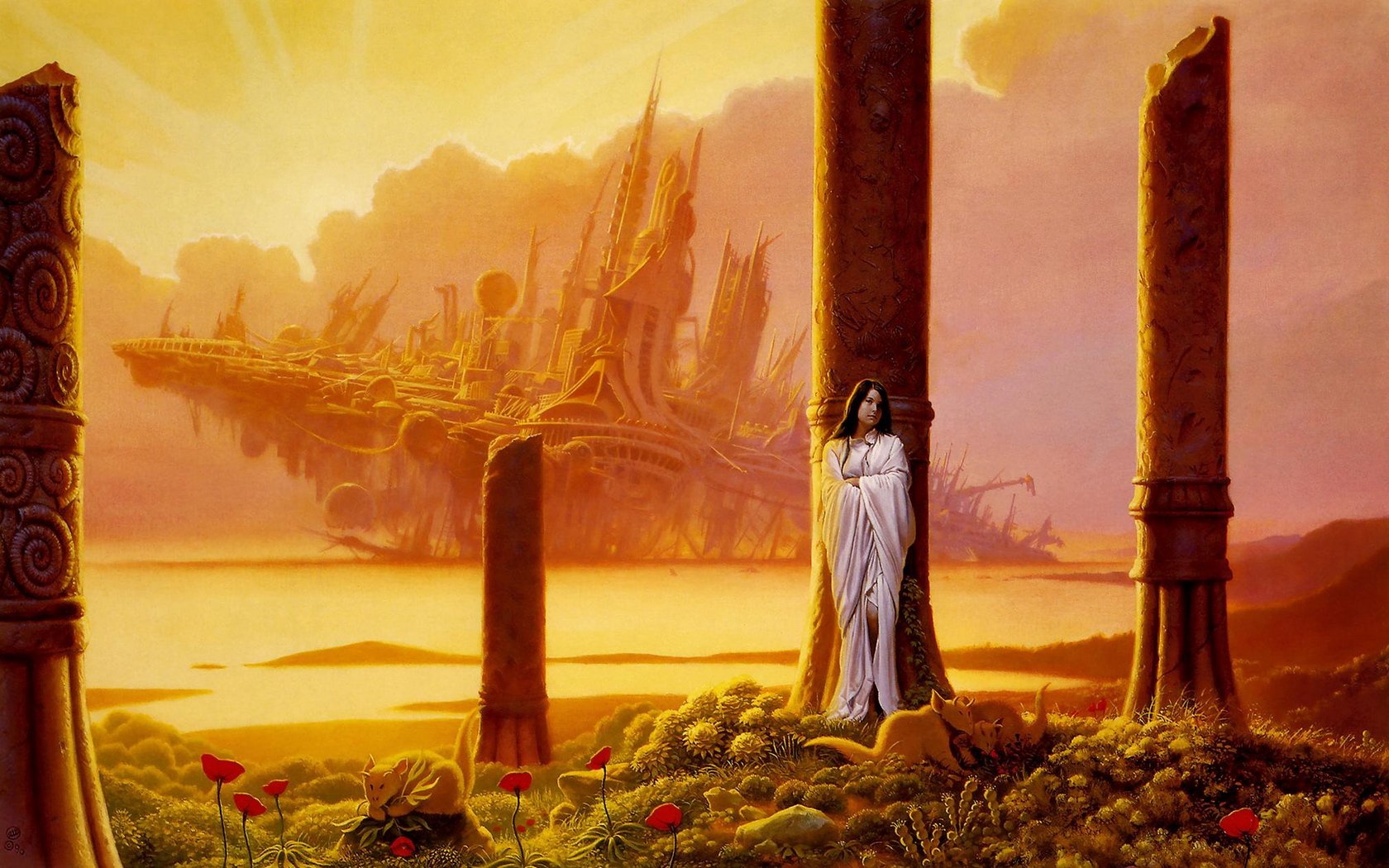 michael whelan armenien mädchen meer insel stadt