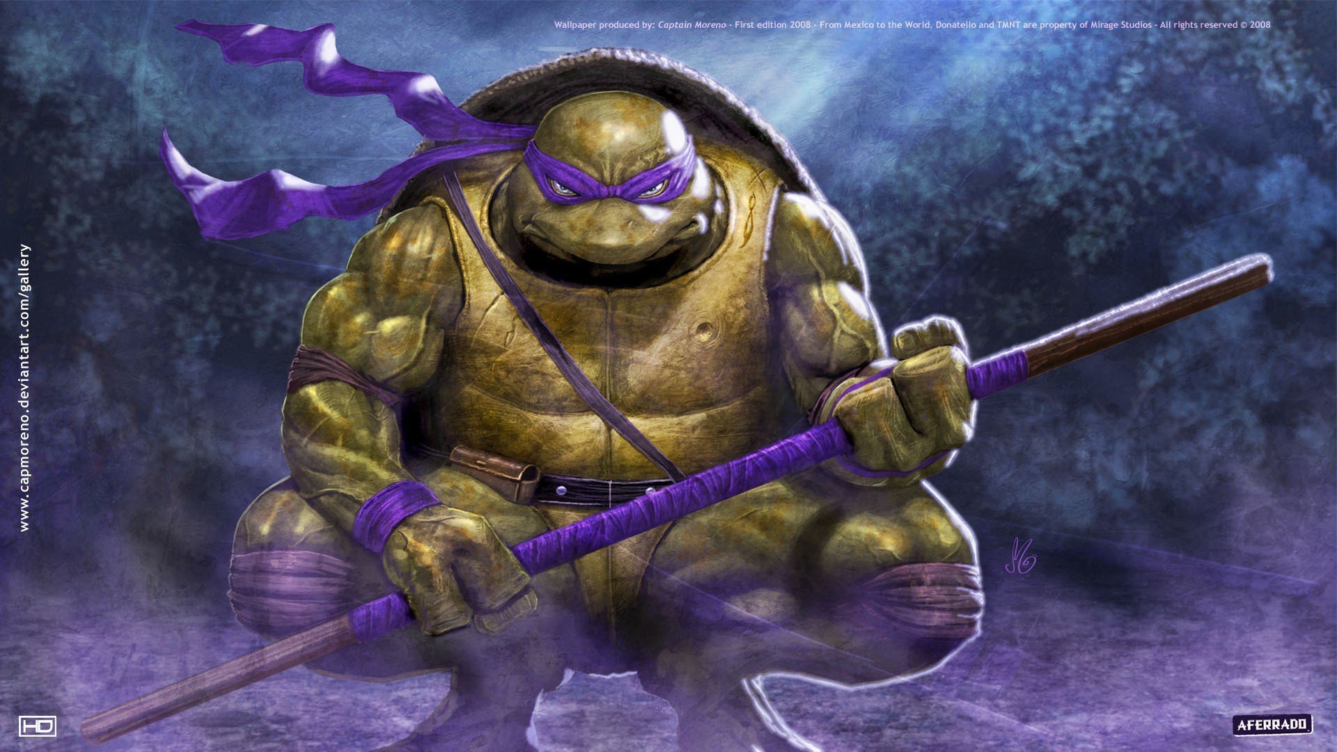 donatello ninja schildkröte cg