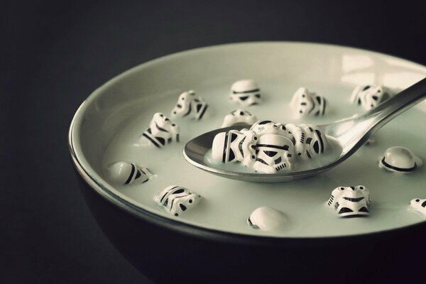 Sopa de Stormtroopers. Star Warriors