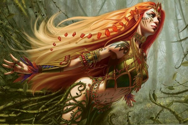 La chica del juego. Artista Steve Argyle