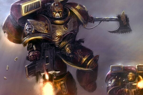 Warhammer 40k Raumschiff blutige Engel