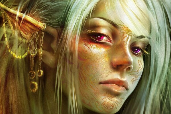 The golden elf. Thoughts of an elf