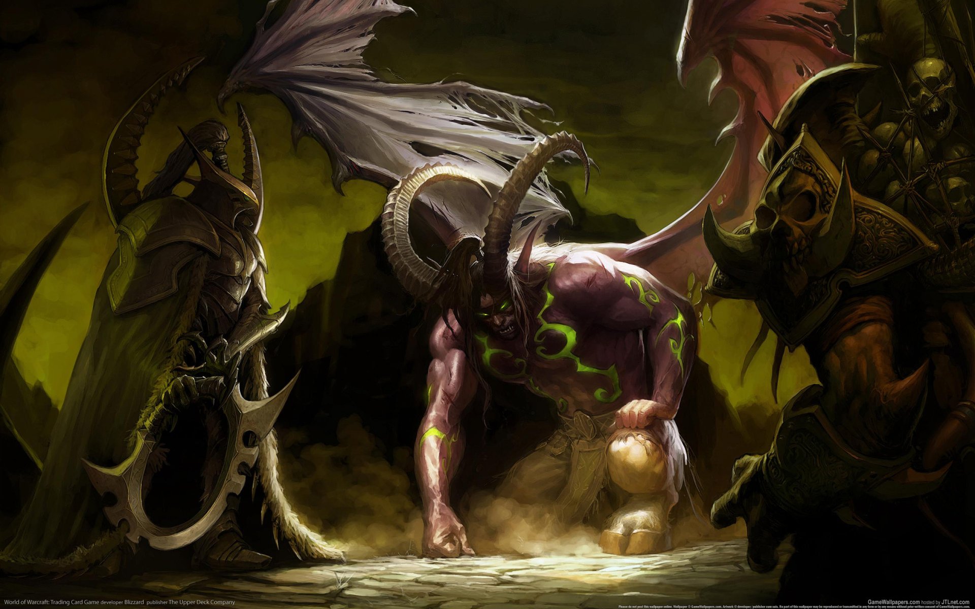 illidan cholera diabeł wow world of warcraft