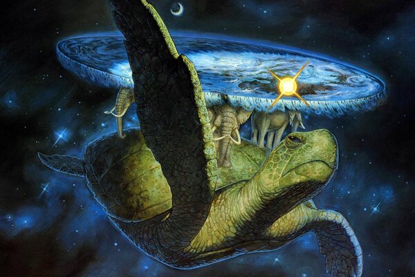 Terry Pratchett s Discworld on the Turtle