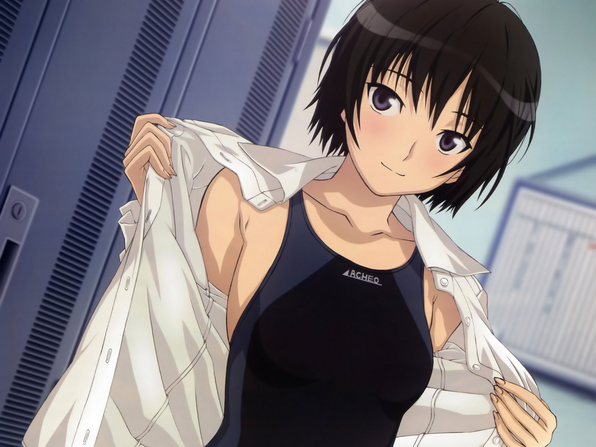 amagami ss ai nanasaki traje de baño