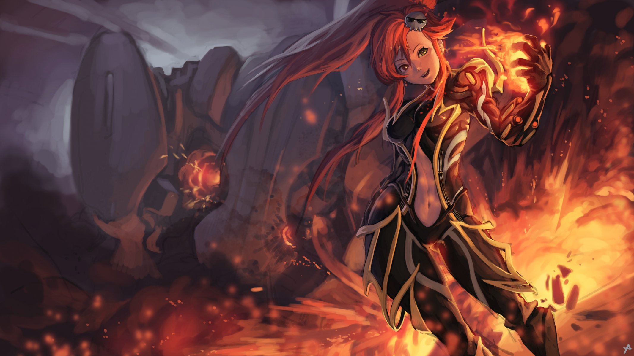 arte penett tengen toppa gurren lagann warframe primer carbón yoko littner chica fuego