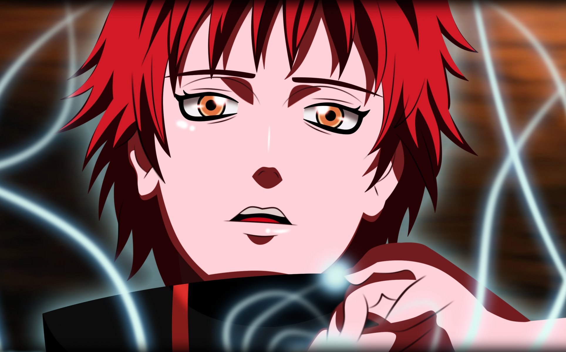 naruto sasori akatsuki primer plano