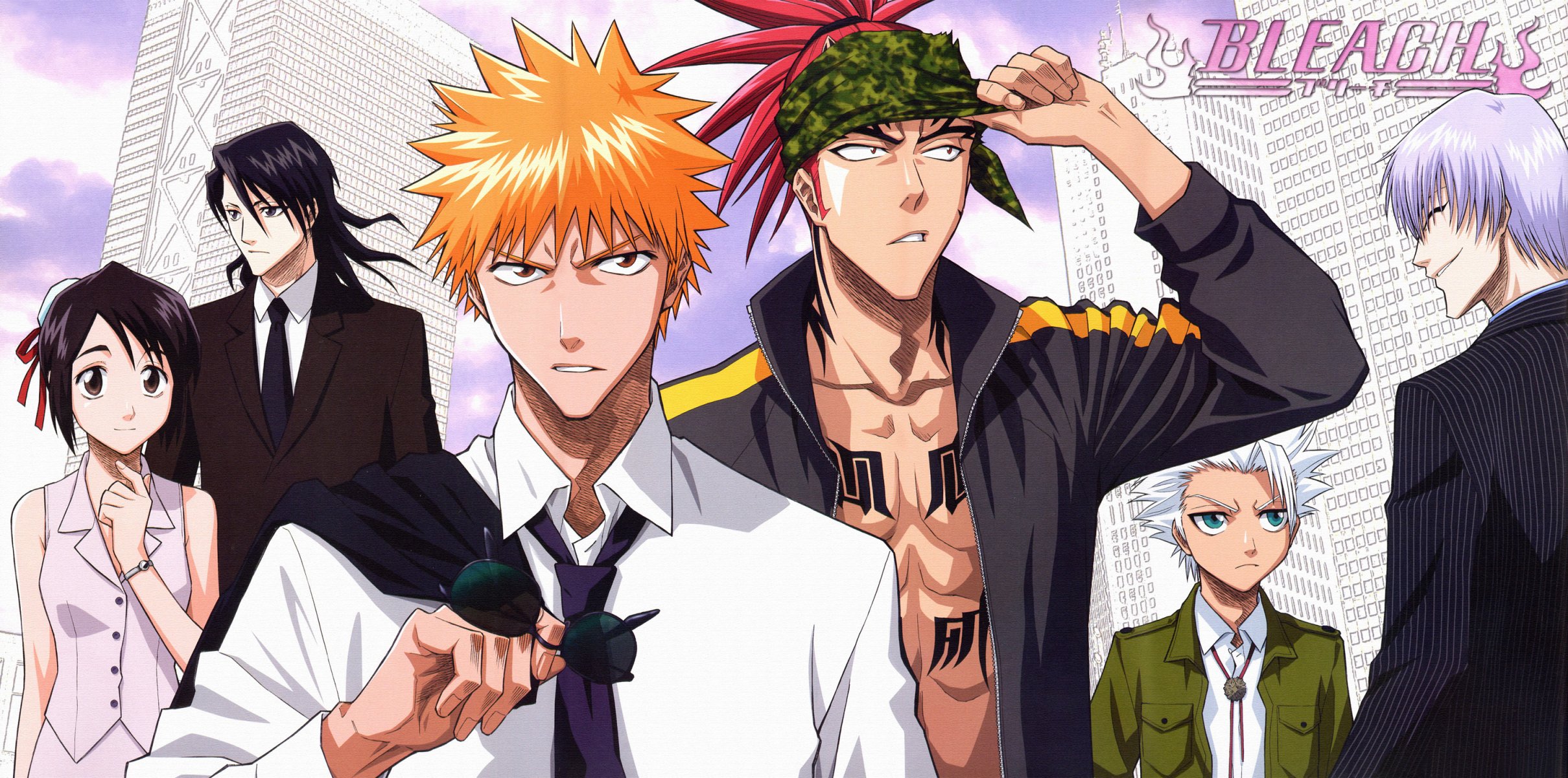 ichigo kurosaki shinigami renji abarai jin ichimaru toshiro hitsugaiyu bleach anime byakuya kuchiki momo hinamori