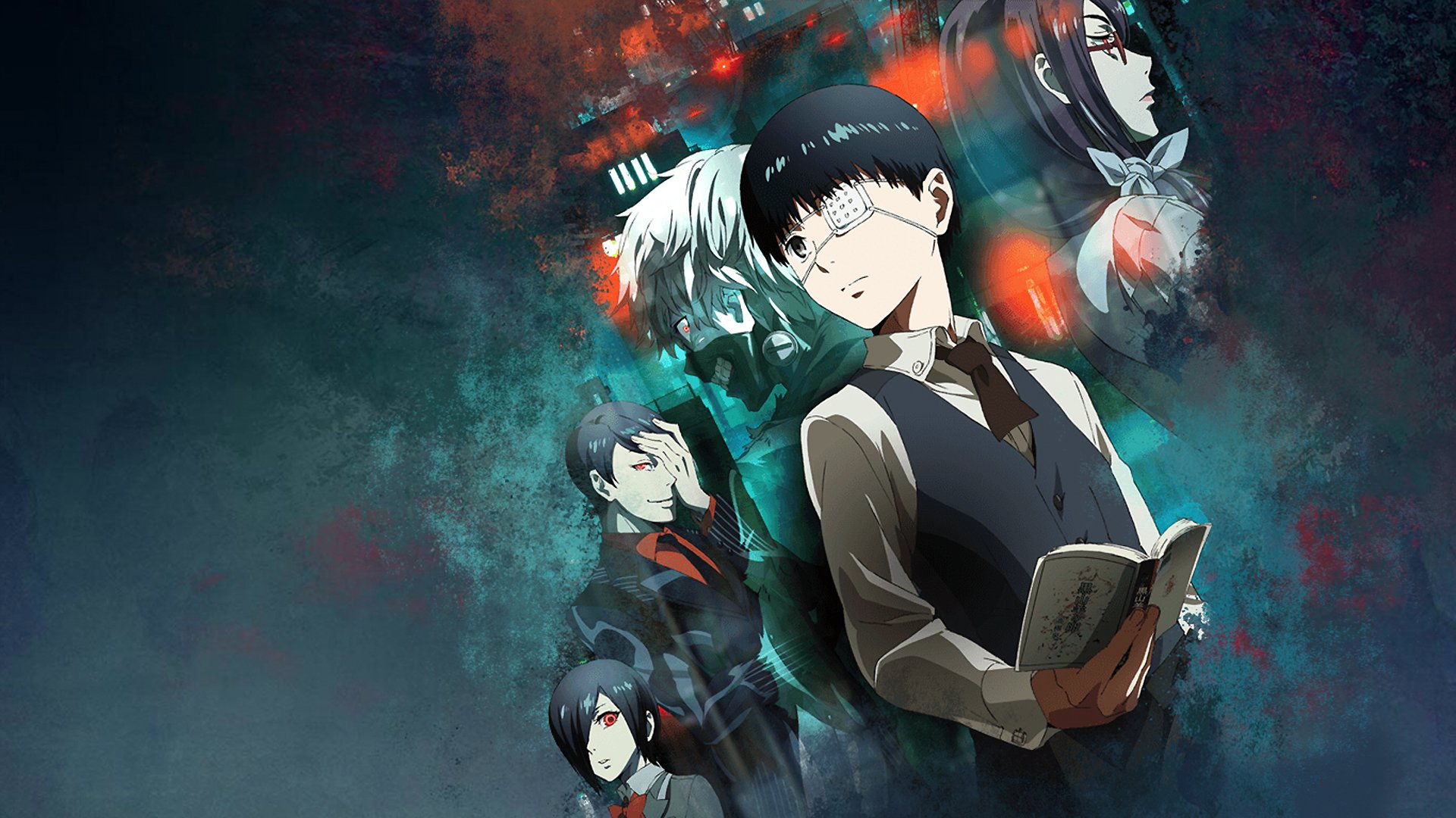 tokyo ghoul tokyo ghoul kaneki ken kirishima touka tsukiyama shuu kamishiro rize anime