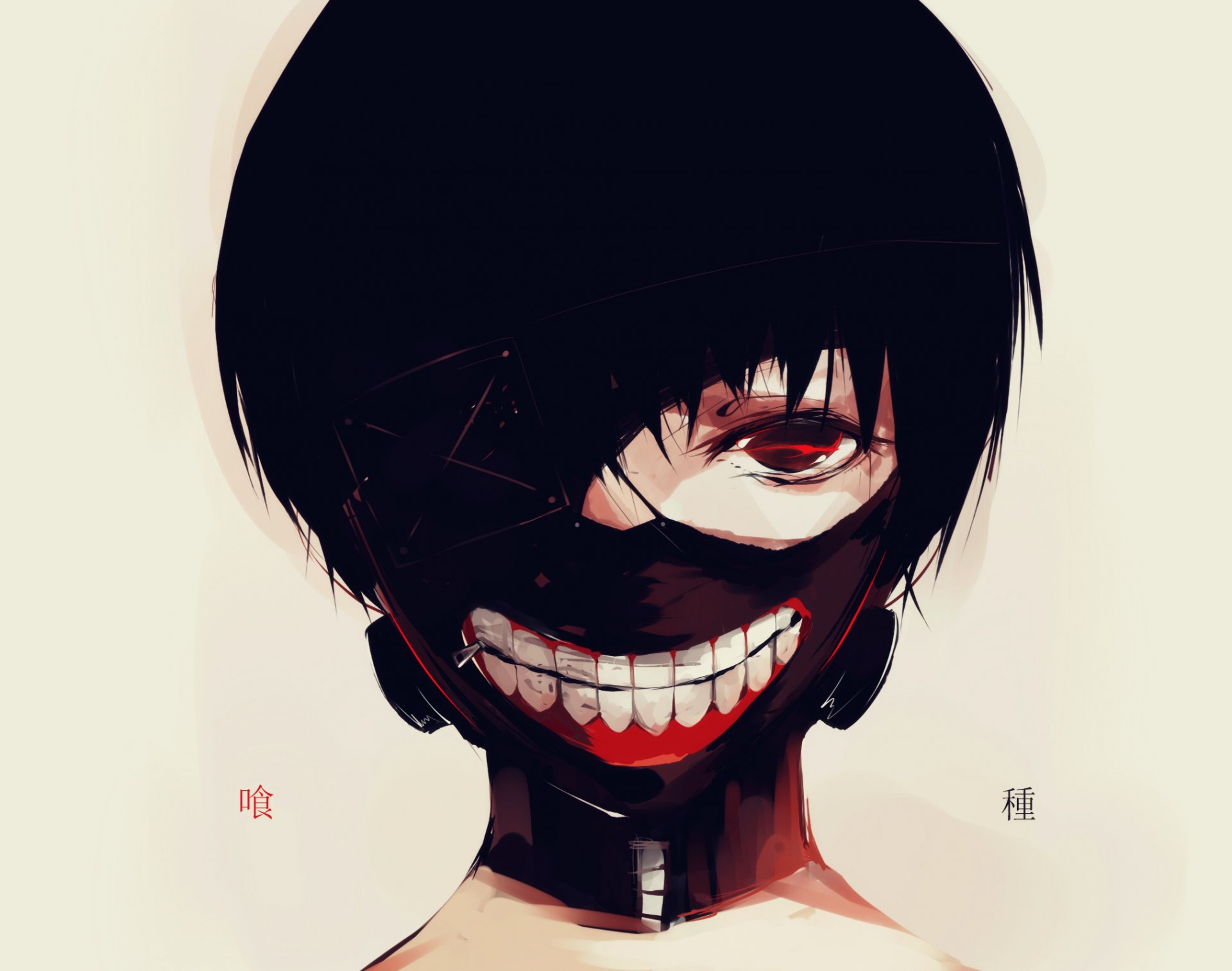 tokyo ghoul tokyo kushu anime kaneki ken maschera