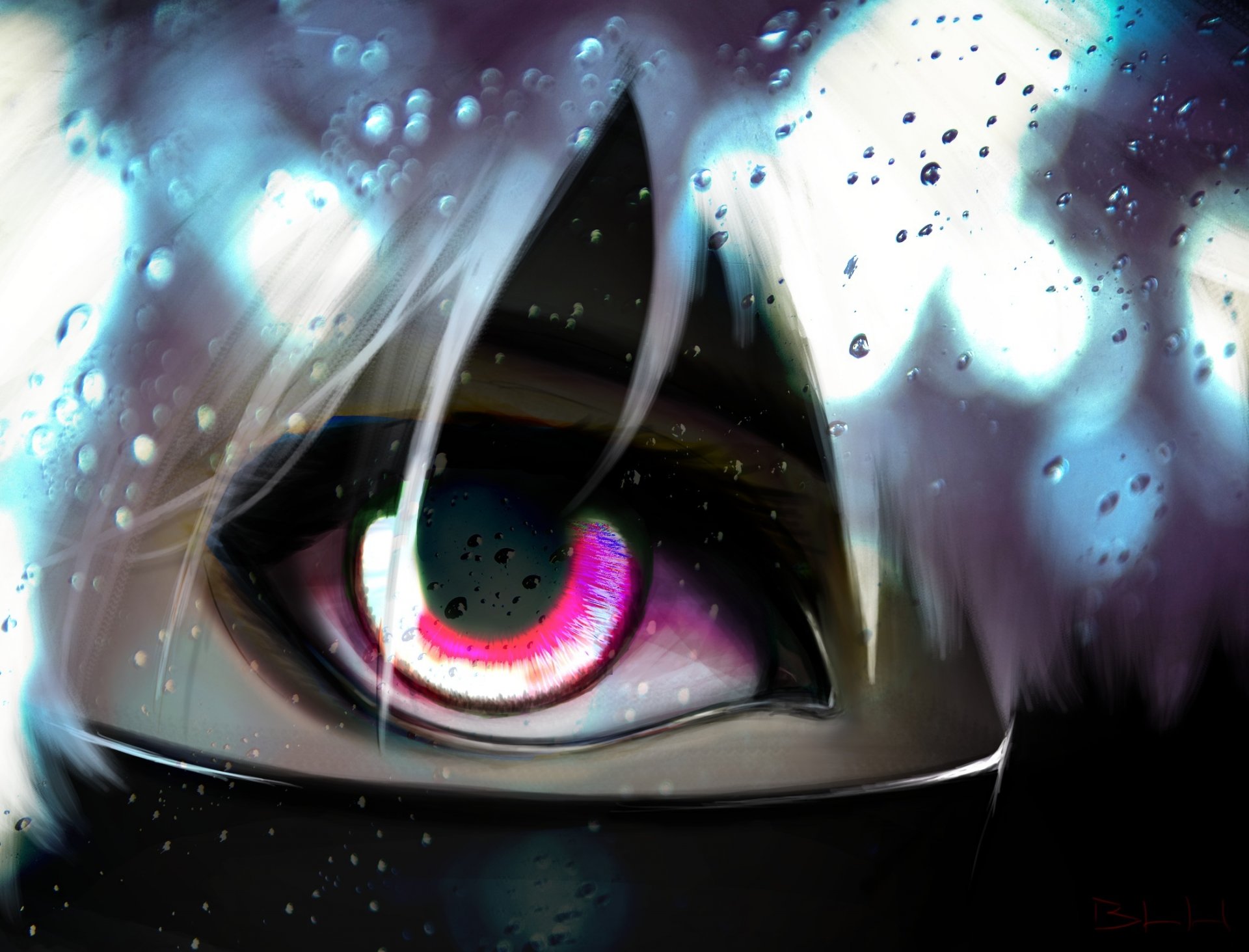 art anime tokyo ghoul tokyo ghoul kaneki ken guy eye bangs face