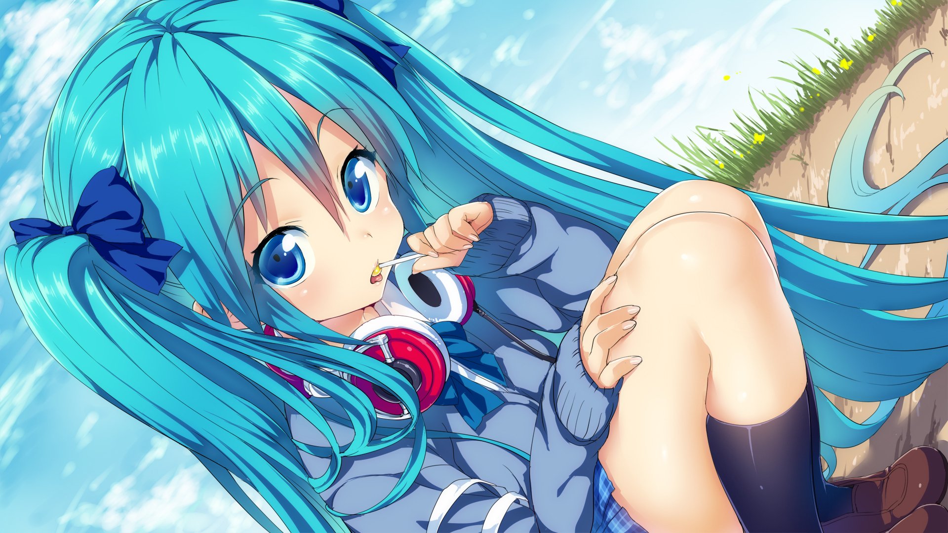 miku babe girl anime vocaloid sweetie