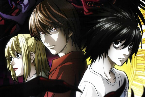 Anime wallpaper heroes of the death note