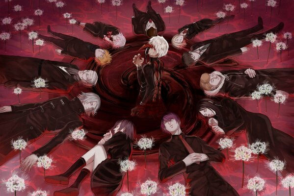 Anime art, Tokyo ghoul