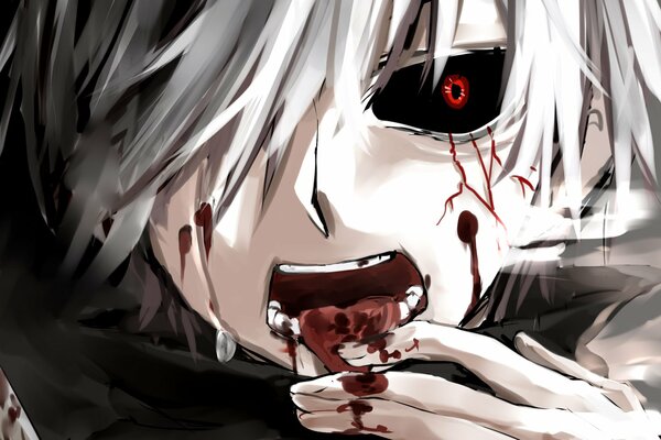 Art kaneki ken from Tokyo Ghoul