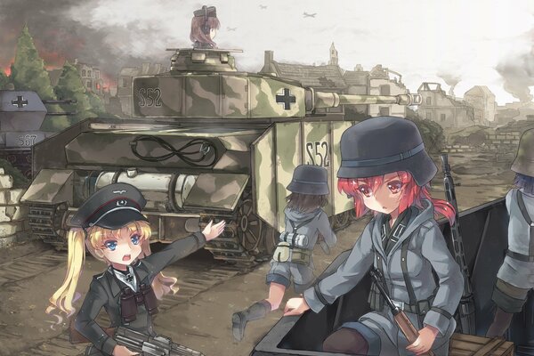 Anime guerra bambini