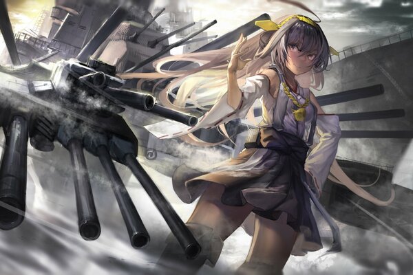 Personaje femenino del juego KanColle