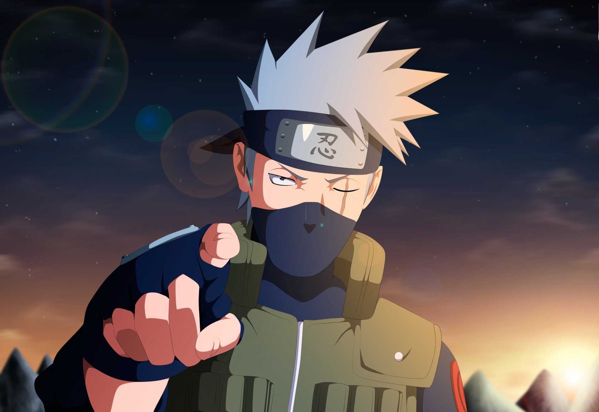 naruto kakashi hatake junin ninja-krieg narbe hitayate shinobi-union-symbol das ninja anzeigt böse 4 ninja-krieg weste shinobi-krieg krieg anime manga hatake kakashi