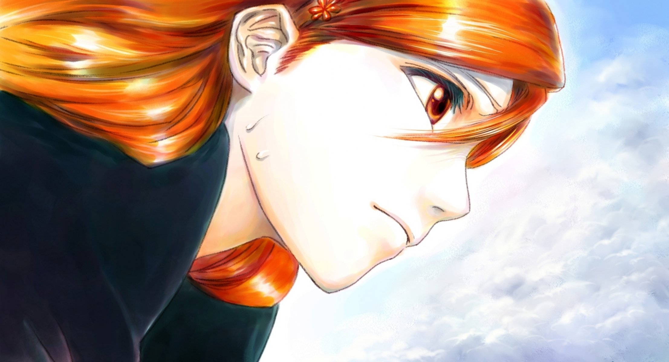 orihime inoue dziewczyna twarz anime bleach