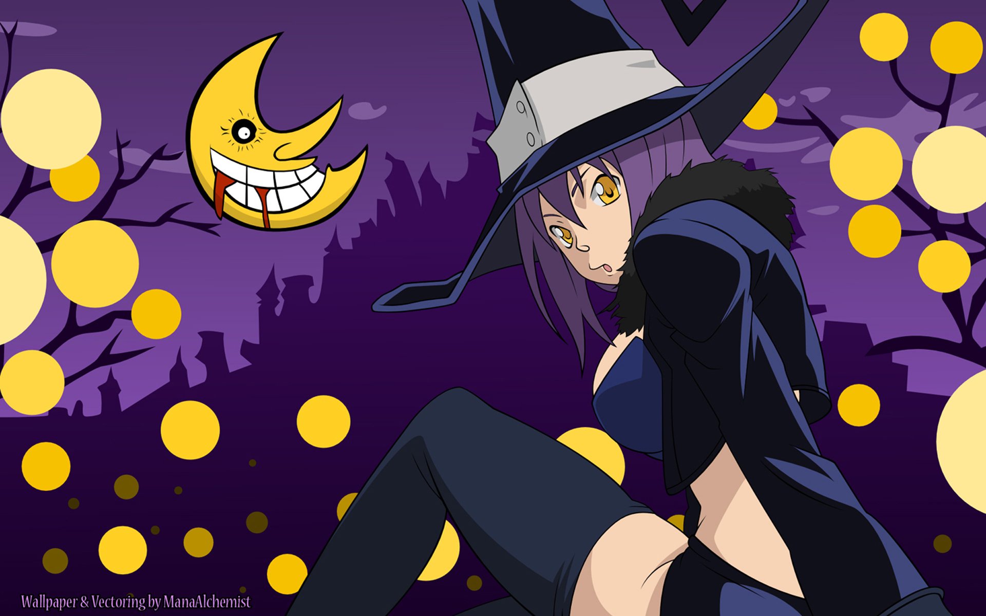 anime soul eater mangeur d âme blair chapeau