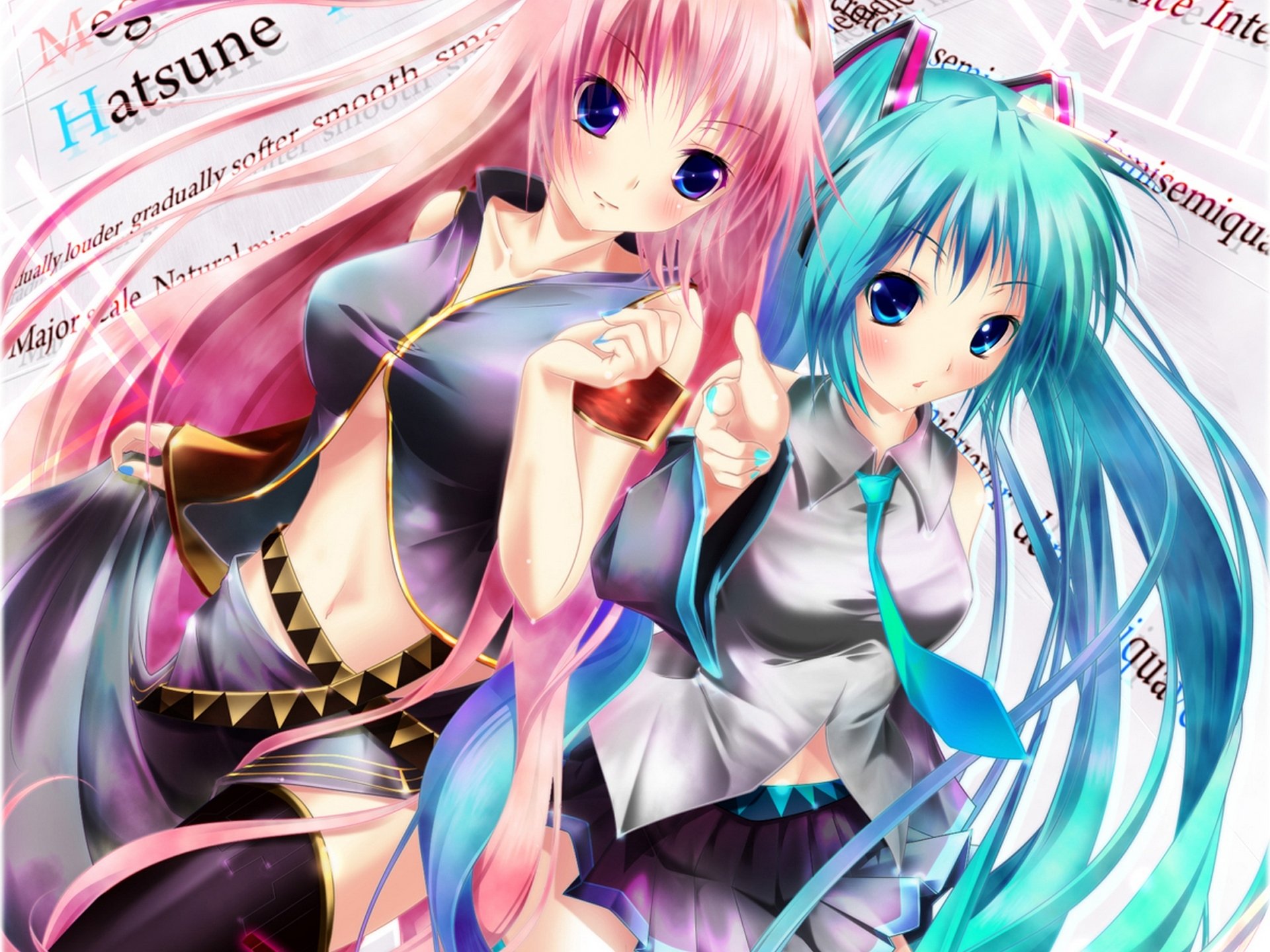 art nironiro vocaloid hatsune miku megurine luka filles vocaloid casque