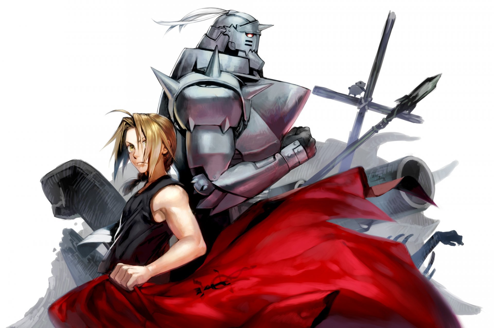 fullmetal alchemist edward elric alphonse elric