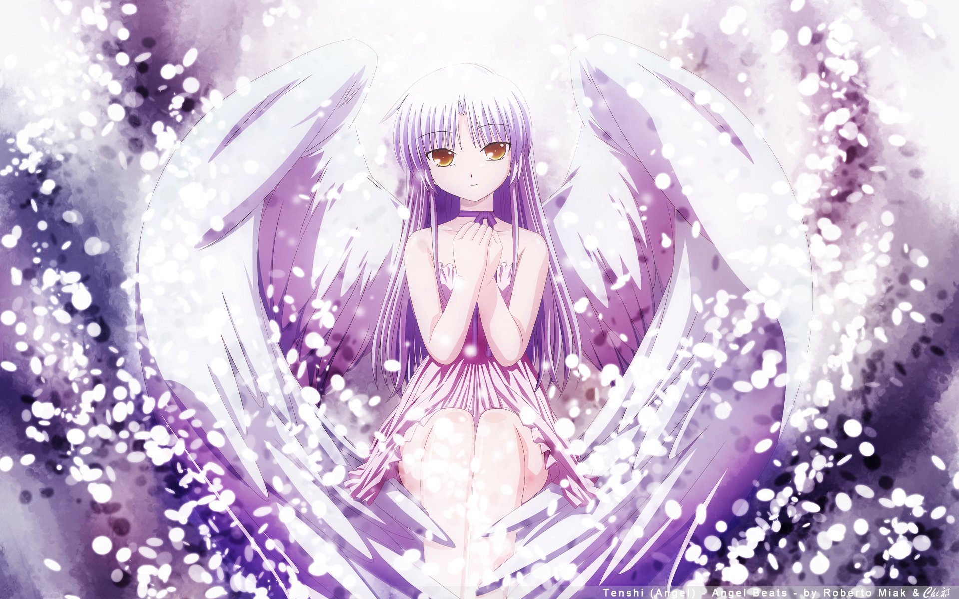 angel beats angel rhythms kanade angel tenshi kanade