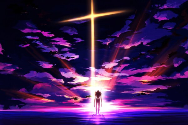 Art de l anime Evangelion