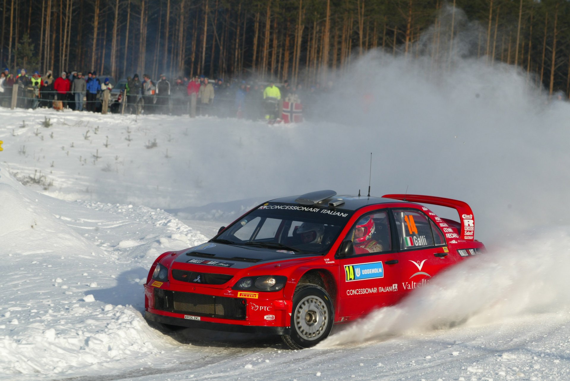 professioni evo mitsubishi wrc