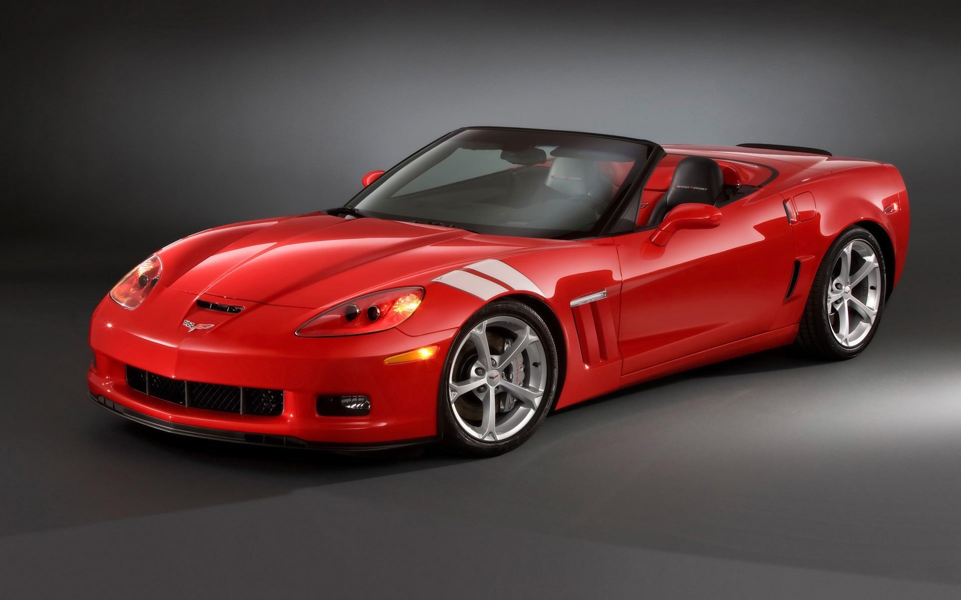 chevrolet corvette red