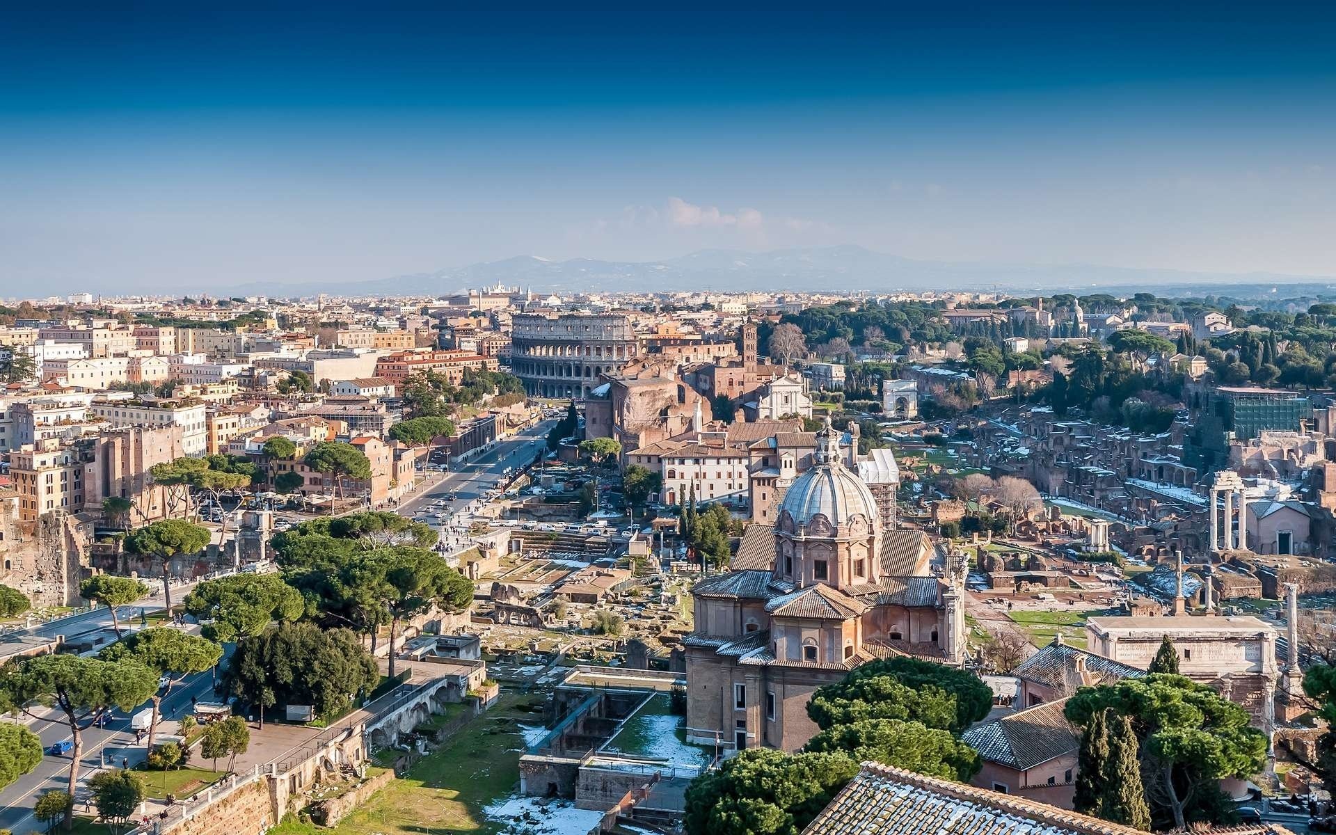 ciudad eterna italia roma coliseo italy roma