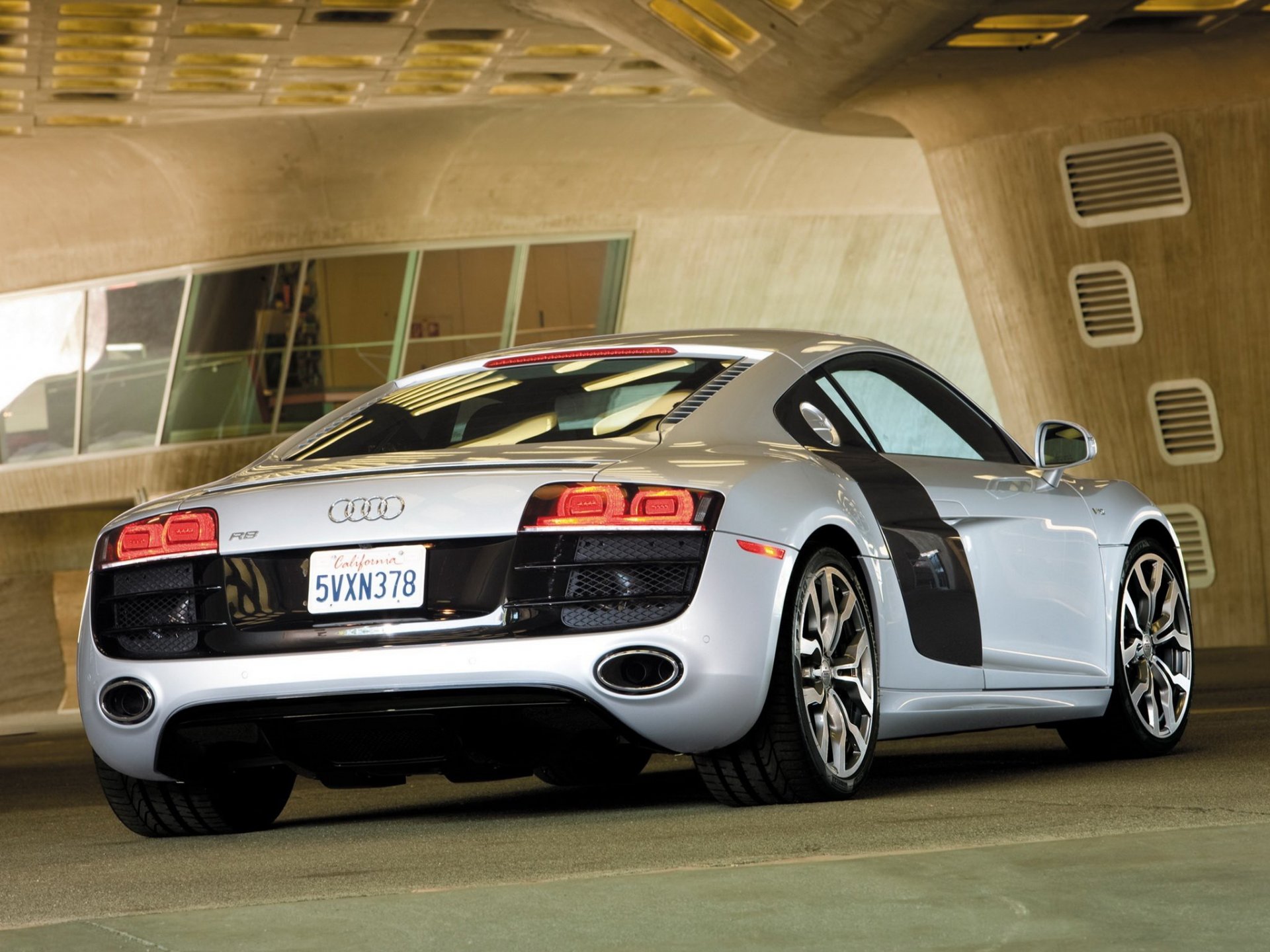 audi r8 grau auto