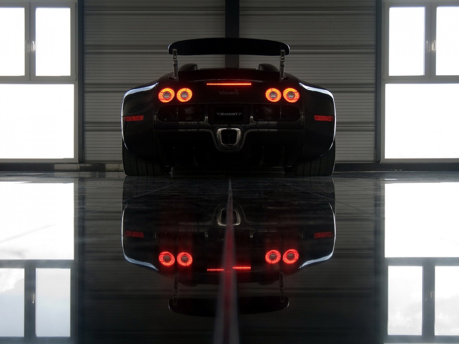 bugatti reflection light