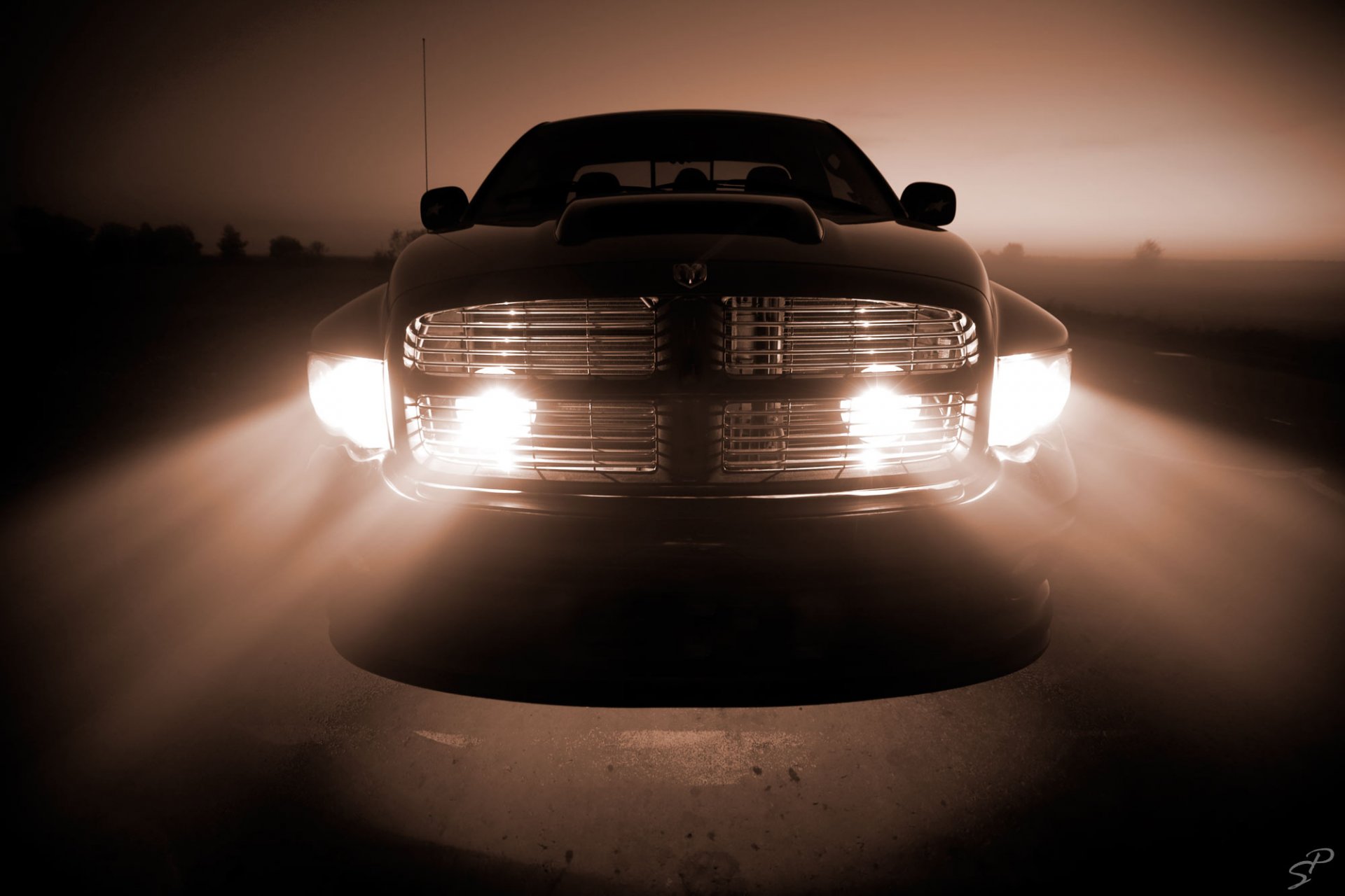 dodge headlights lights grille