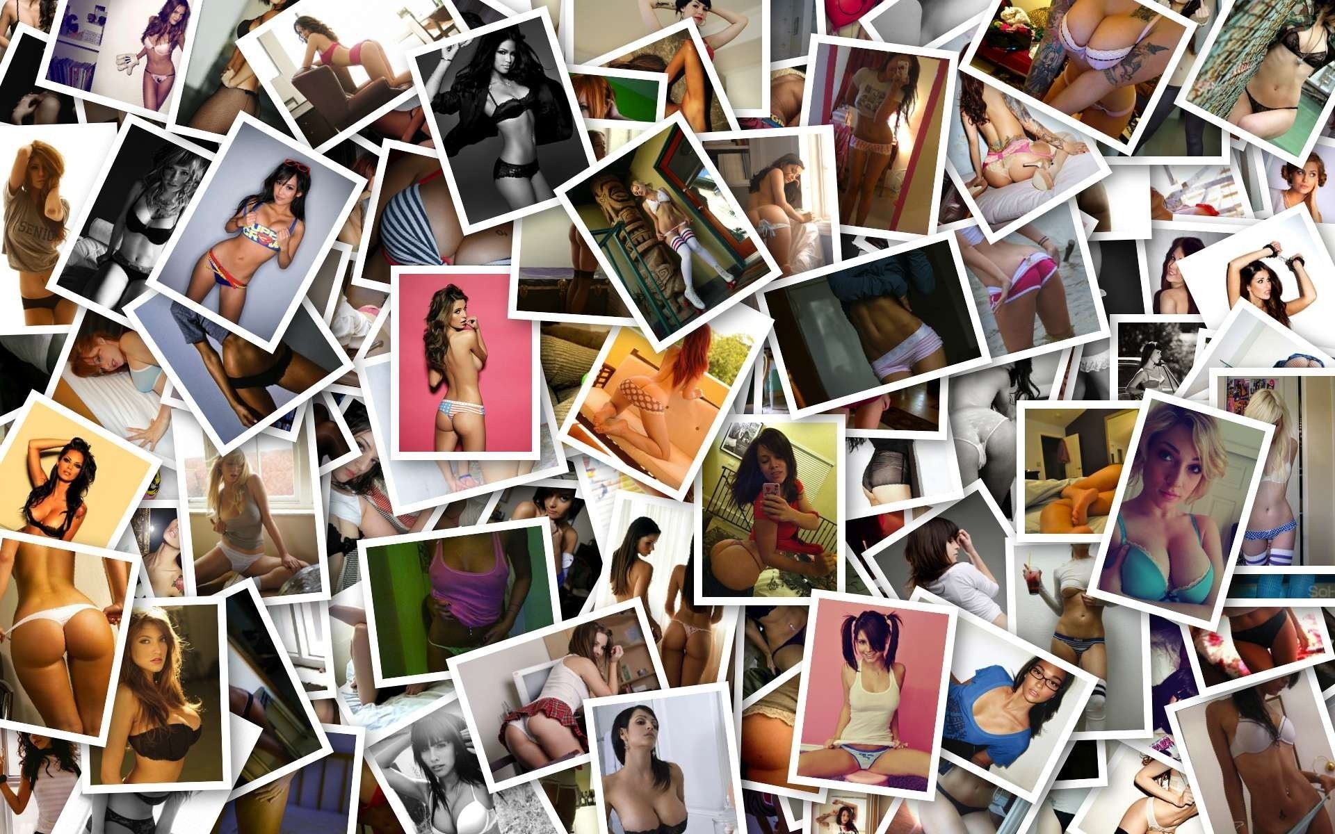 filles collage photos