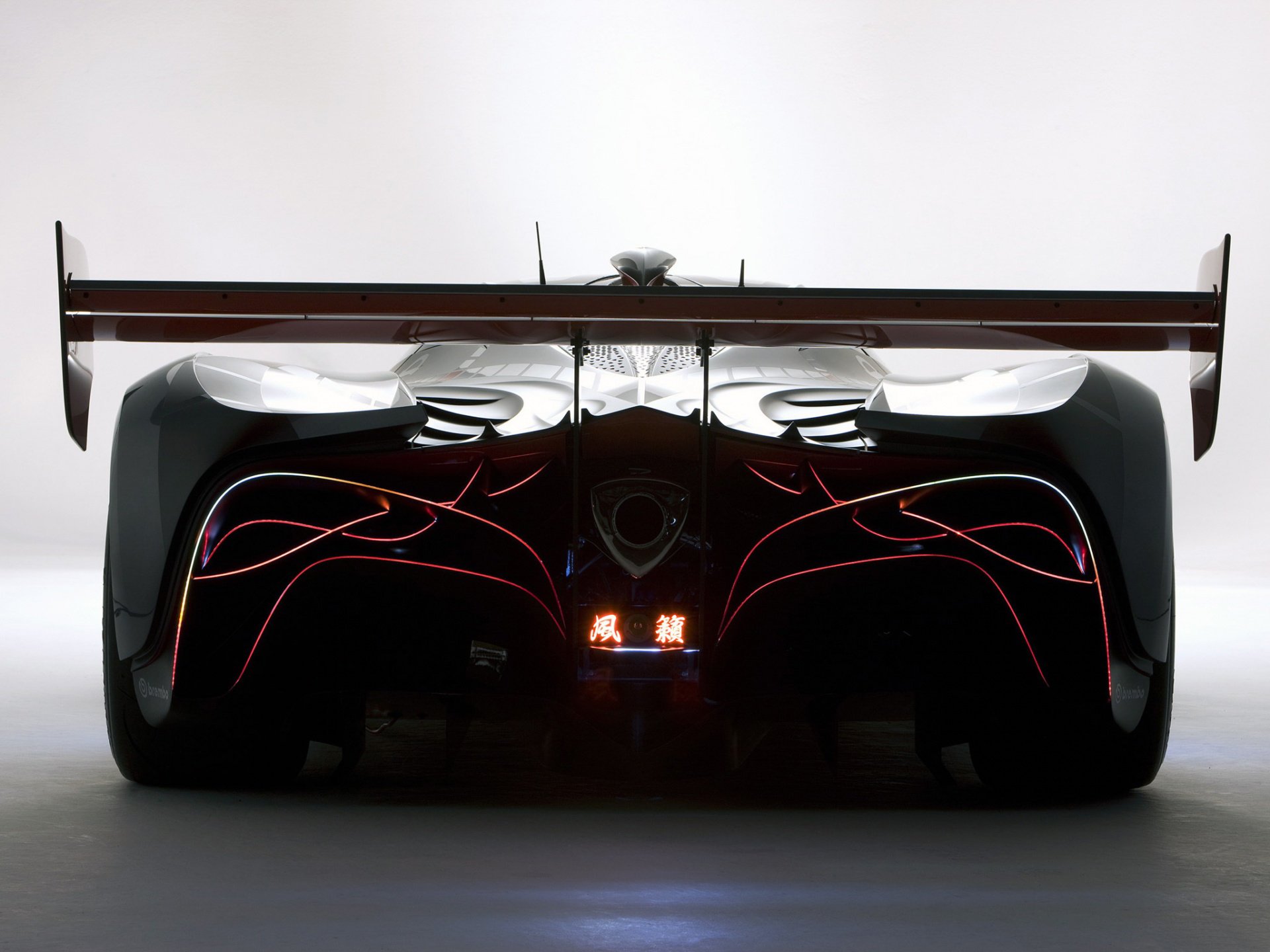 mazda furai concept this machine samurai rear view