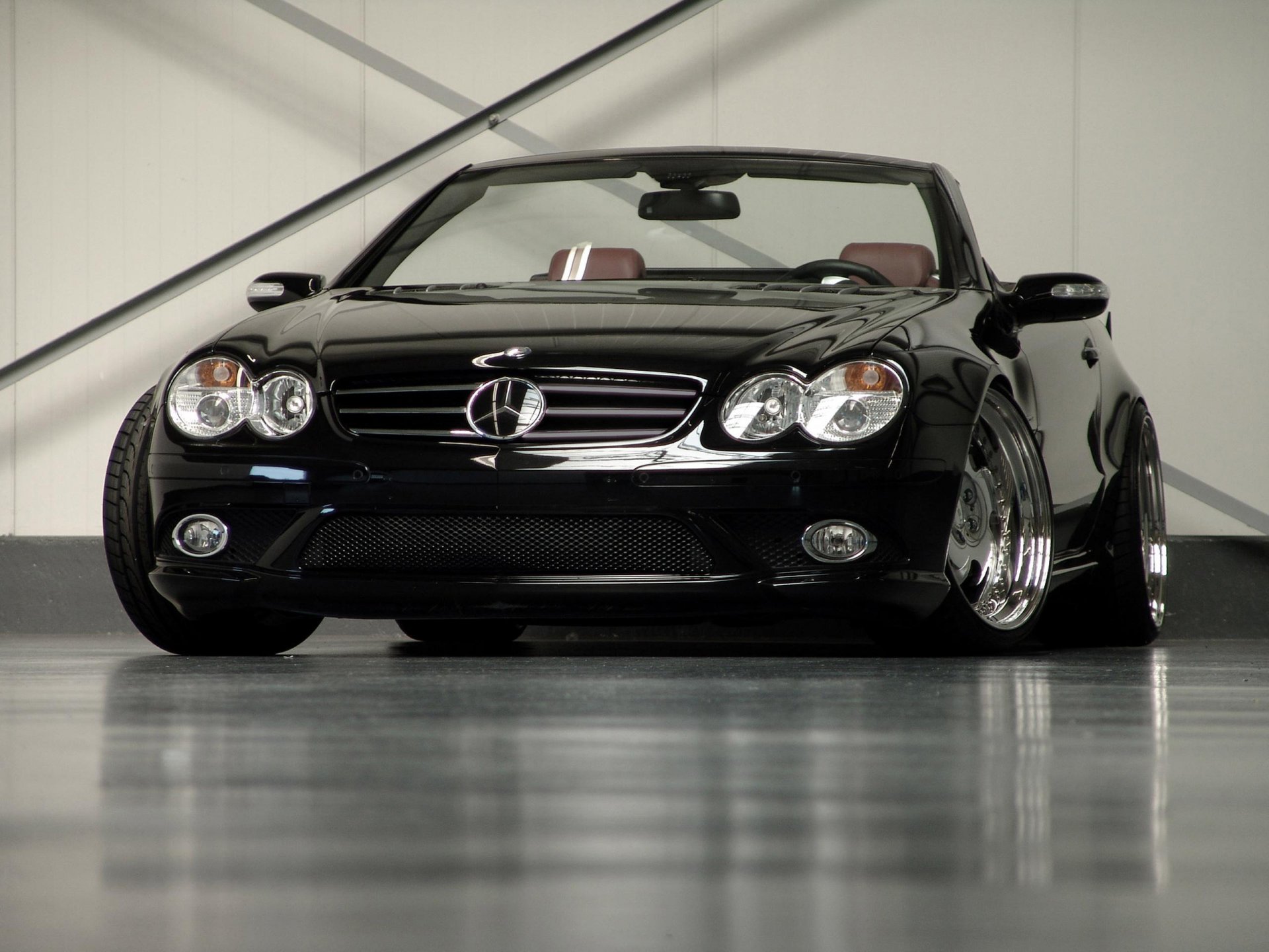 mercedes-benz sl maxx black convertible