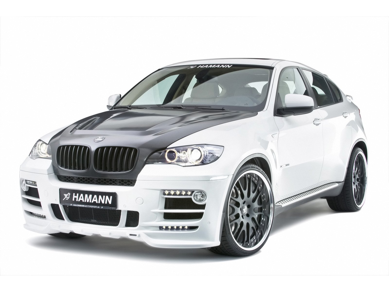 bmw x6 hamann biały