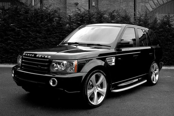 Range rover schwarzes SUV