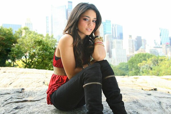 Actrice Vanessa Hudgens belle fille