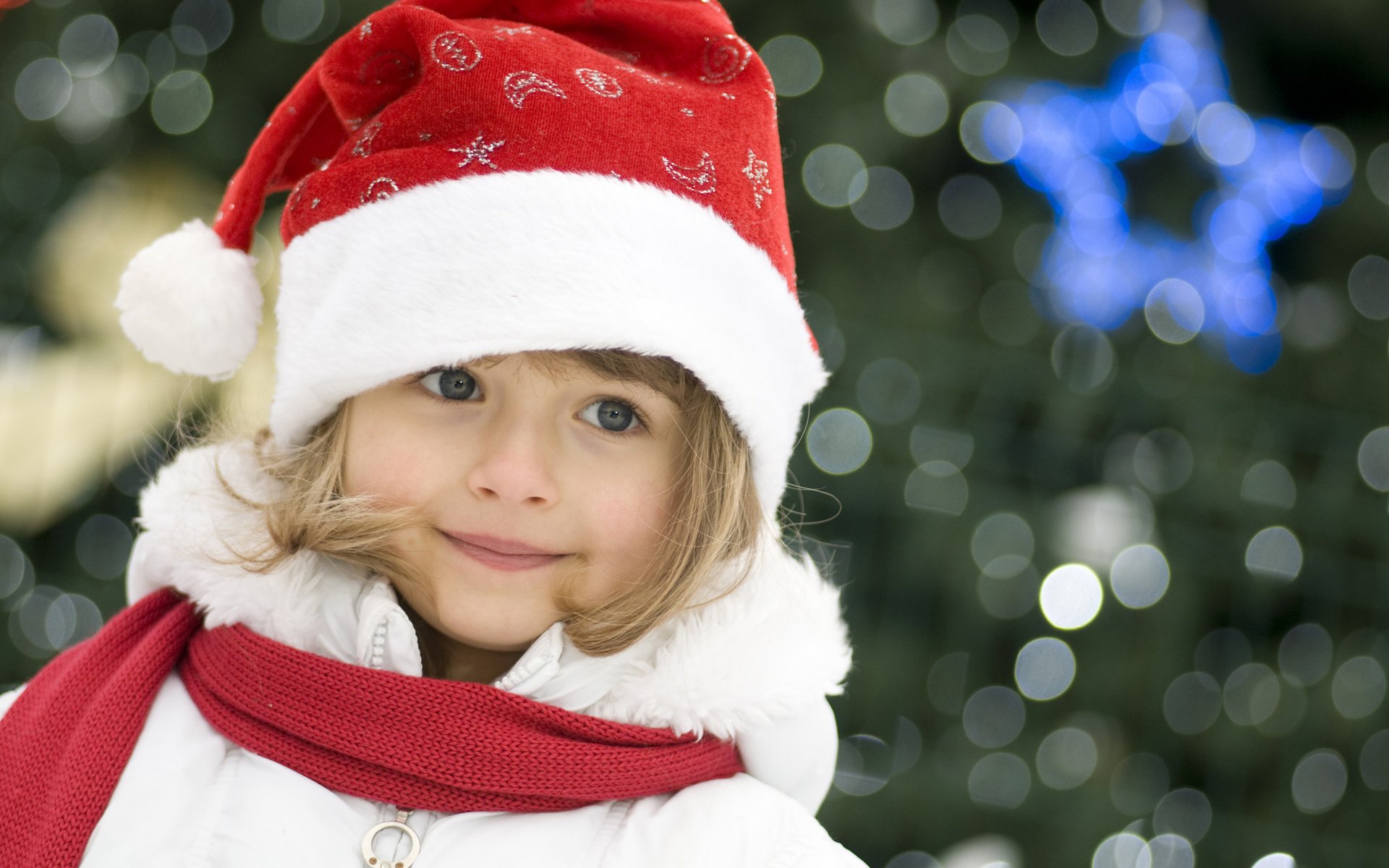 ragazza bambino vacanza capodanno