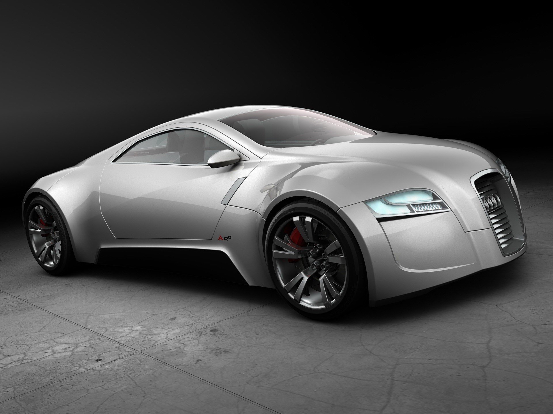 audi concept silver