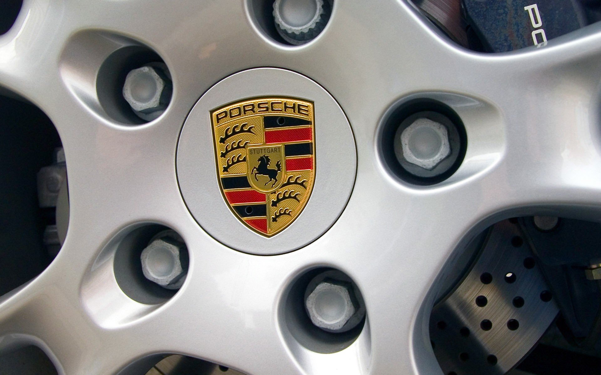 porsche logotipo capó