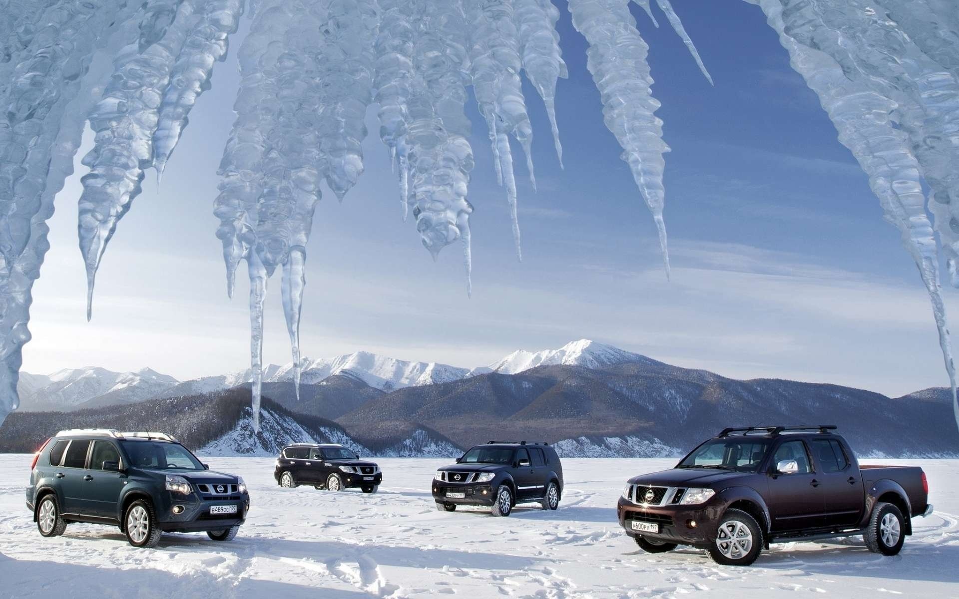 nissan nissan snow ice icicle