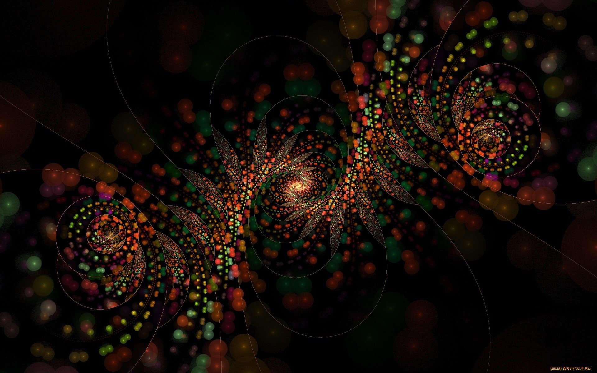 color background fractal