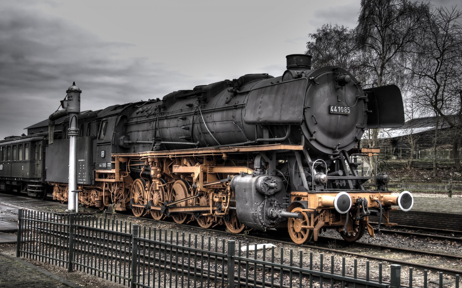 locomotive chemin de fer route