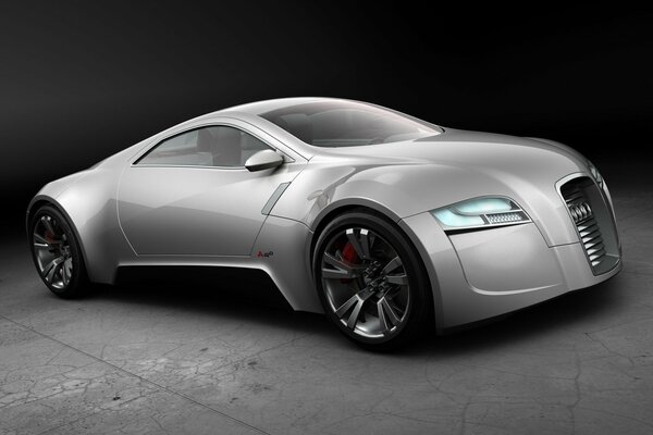 The new concept of gray Audi