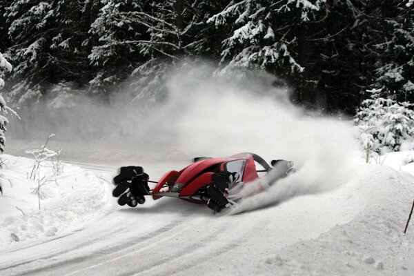 Die Formel 1 der Zukunft geht im Winter ins Schleudern