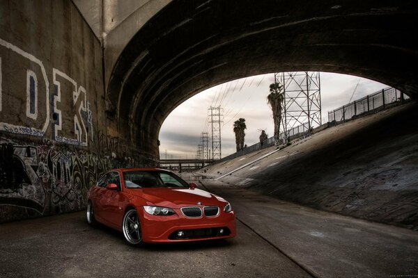 BMW rojo BMW serie 3